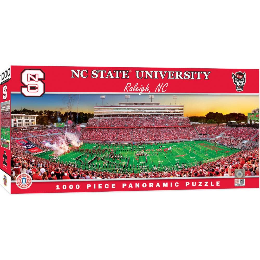 NC State Wolfpack - 1000 Piece Panoramic Jigsaw Puzzle