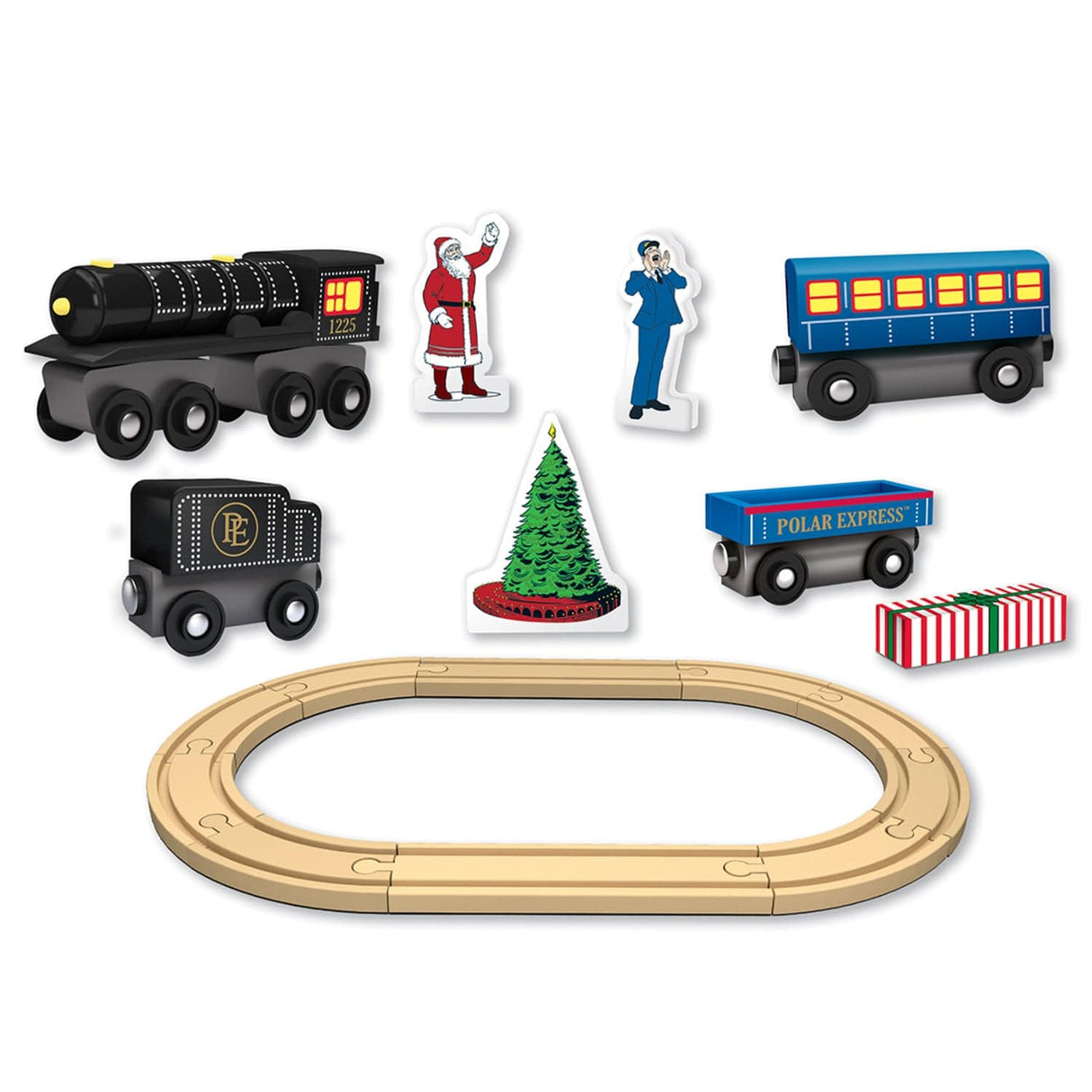 The Polar Express Toy Train Set - Deluxe Edition