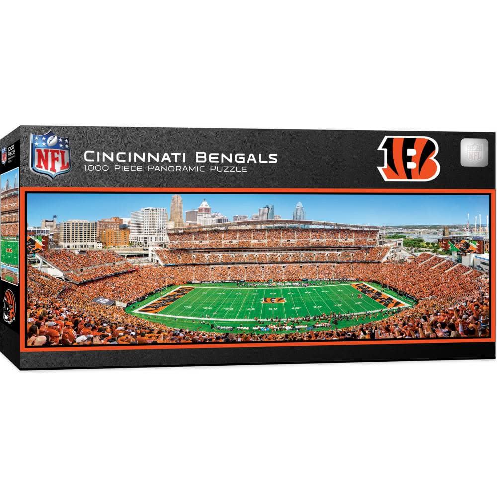 Cincinnati Bengals - 1000 Piece Panoramic Jigsaw Puzzle