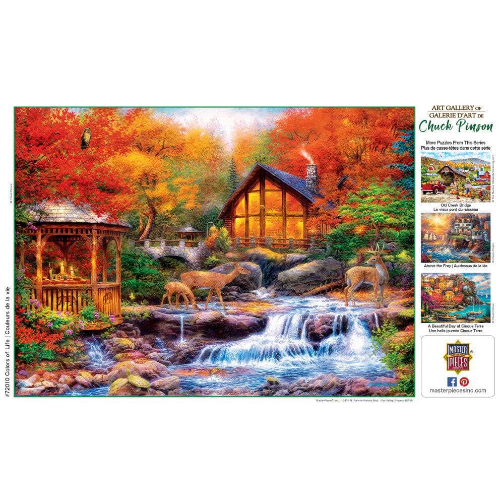 Art Gallery - Colors of Life 1000 Piece Jigsaw Puzzle