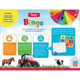 Educational - Farm Bingo Game