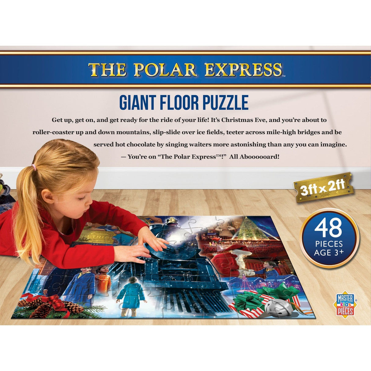 The Polar Express 48 Piece Floor Jigsaw Puzzle