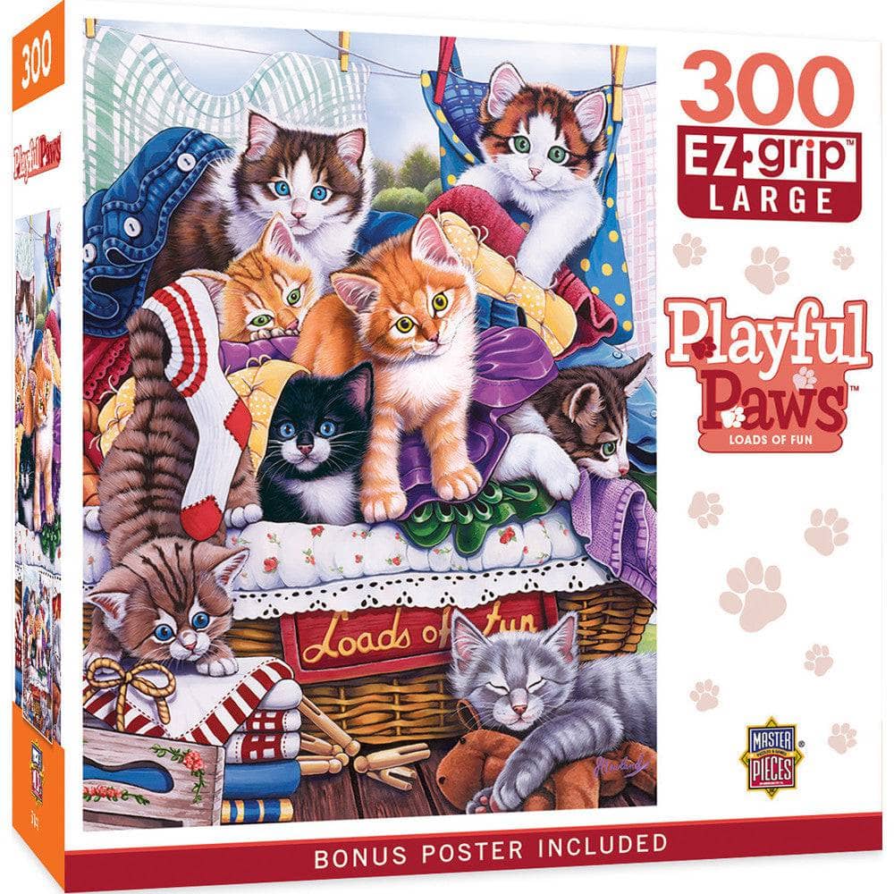 Playful Paws - Loads of Fun 300 Piece EZ Grip Jigsaw Puzzle