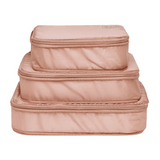 Compression Packing Cubes & Packing Bags – Recycled Nylon – 8-pack – Pink/Blush