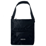 City Backpack/Tote, Padded, Recycled Nylon, Black