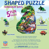 Dinosaur Days - 100 Piece Shaped Jigsaw Puzzle