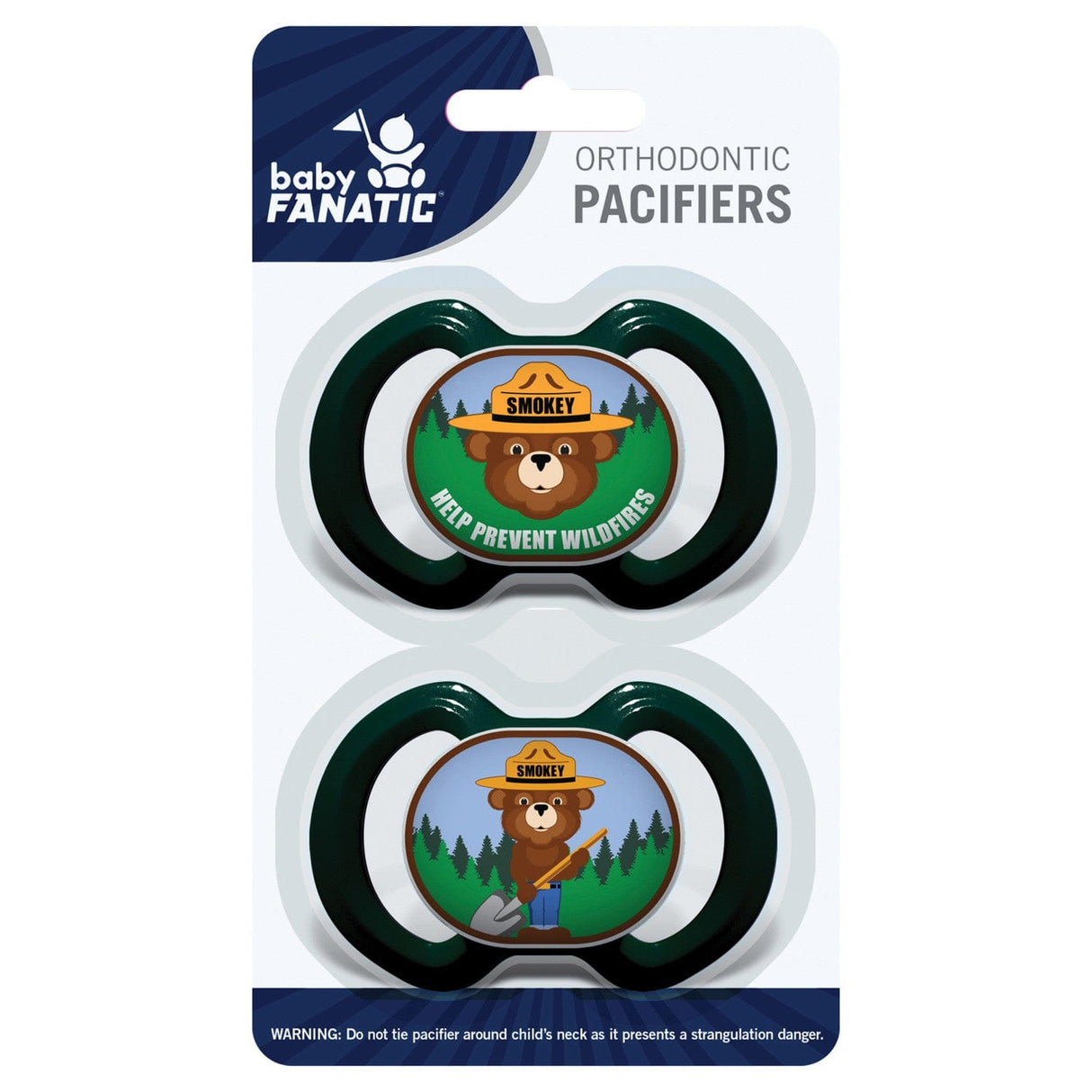 Smokey Bear - Pacifier 2-Pack