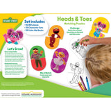 Sesame Street - Heads & Toes Matching Jigsaw Puzzles