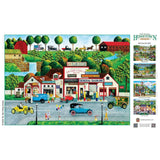 Hometown Gallery - The Old Filling Station 1000 Piece Jigsaw Puzzle