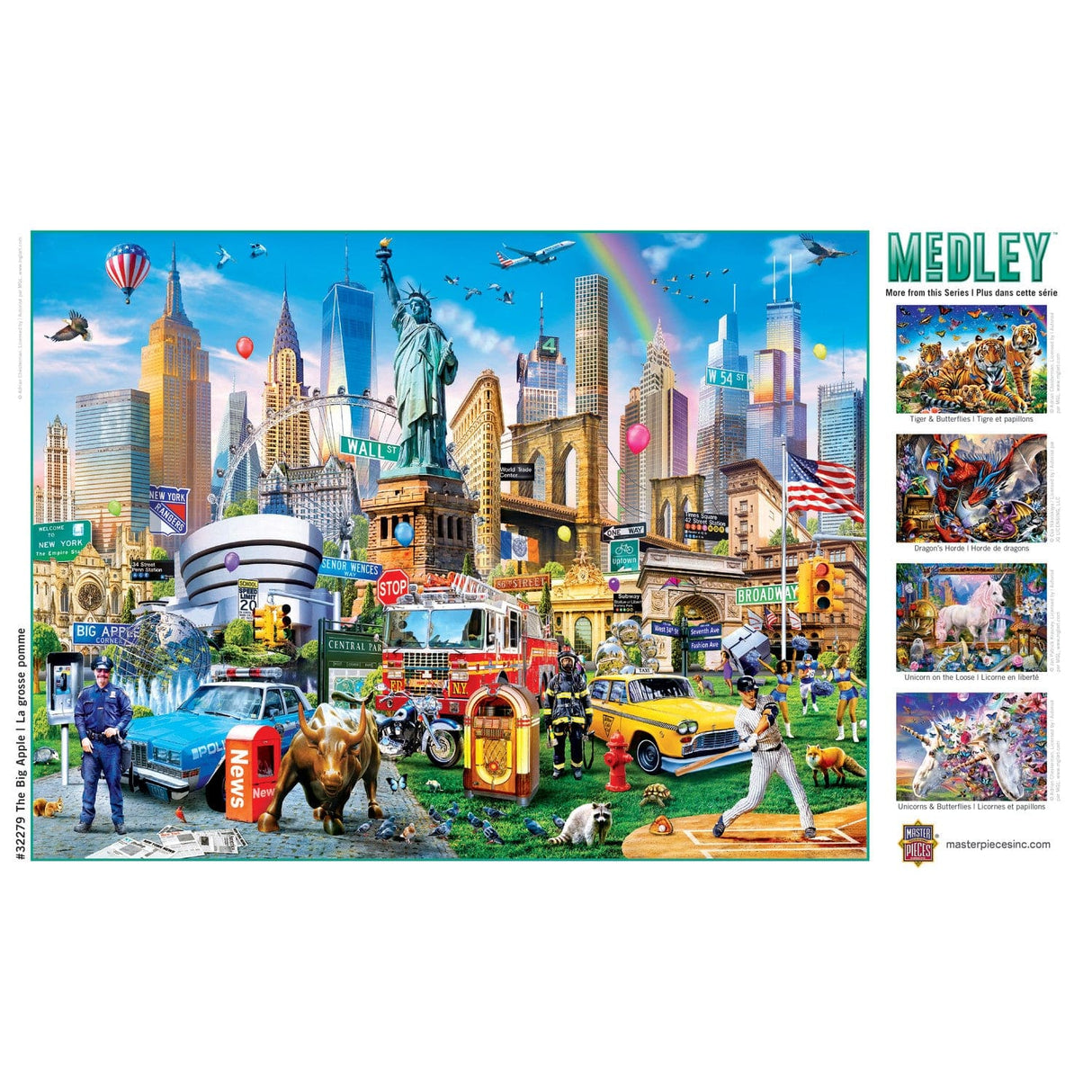 Medley - The Big Apple 300 Piece EZ Grip Jigsaw Puzzle