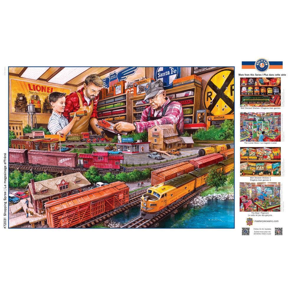 Lionel Trains - Shopping Spree 1000 Piece Jigsaw Puzzle