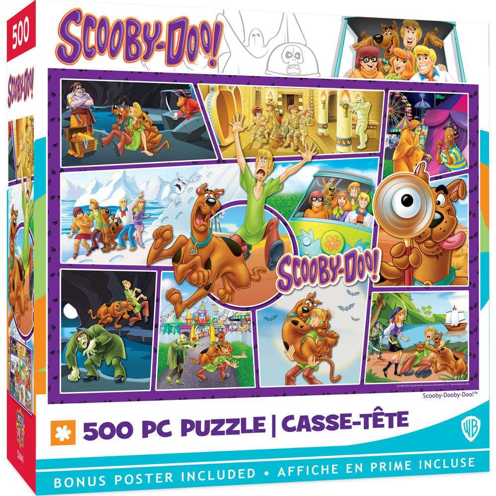 Cartoons - Scooby-Doo! Collage 500 Piece Puzzle