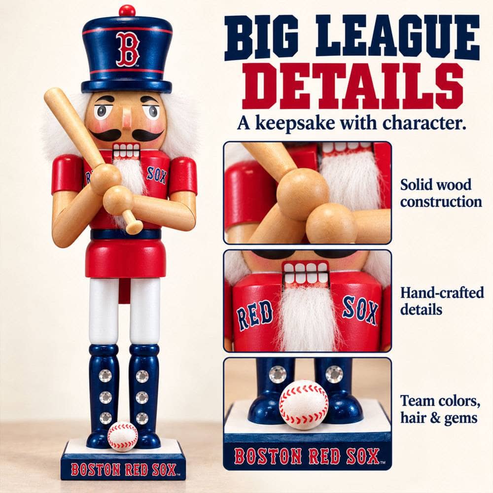 Boston Red Sox - Collectible Nutcracker