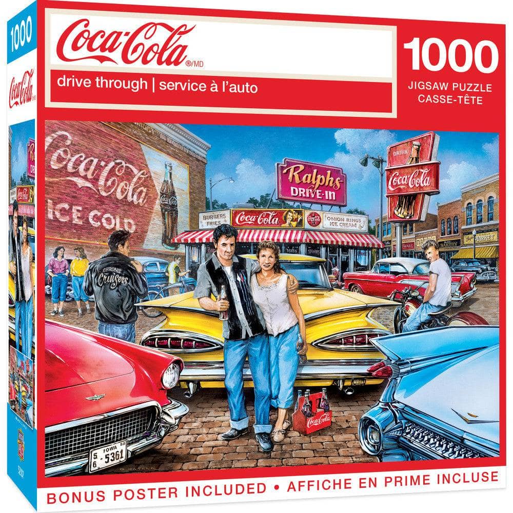 Coca-Cola - Drive Through 1000 Piece Jigsaw Puzzle