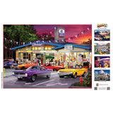 Cruisin' Route 66 - Pitstop 1000 Piece Jigsaw Puzzle