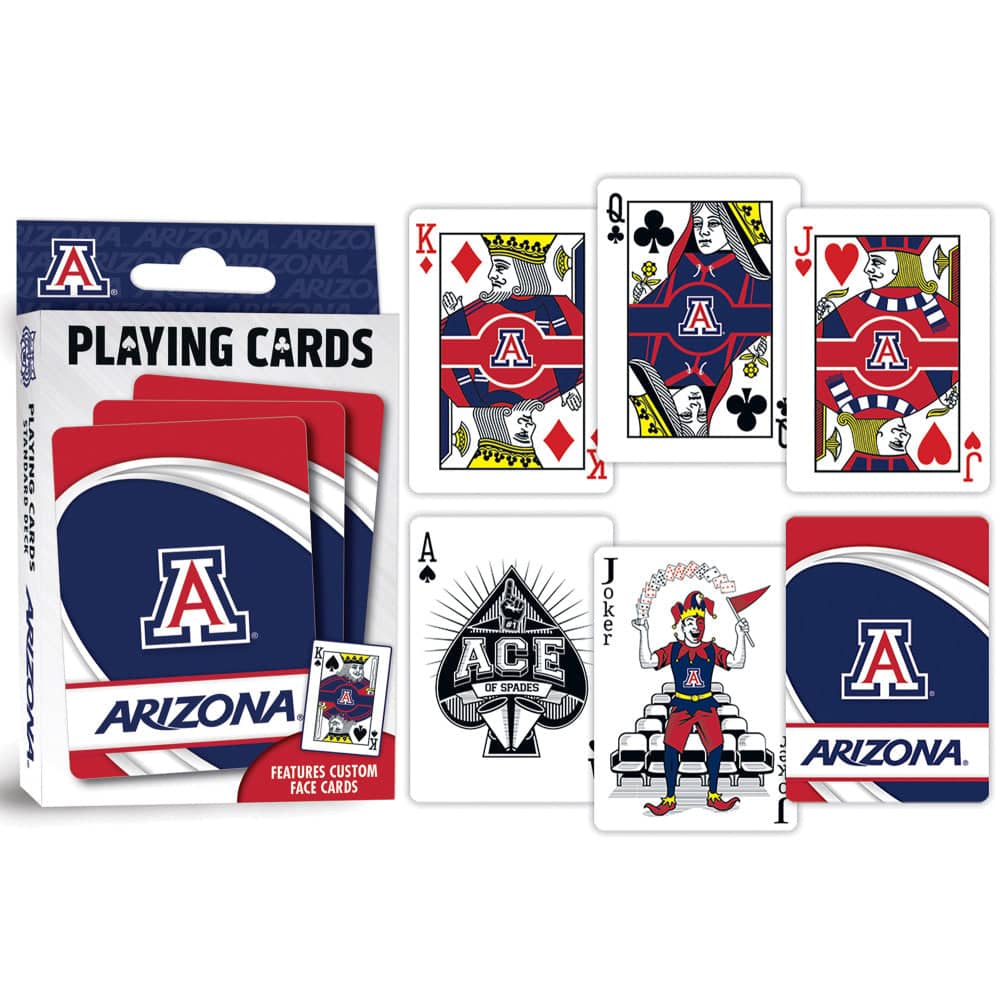Arizona Wildcats Playing Cards - 54 Card Deck
