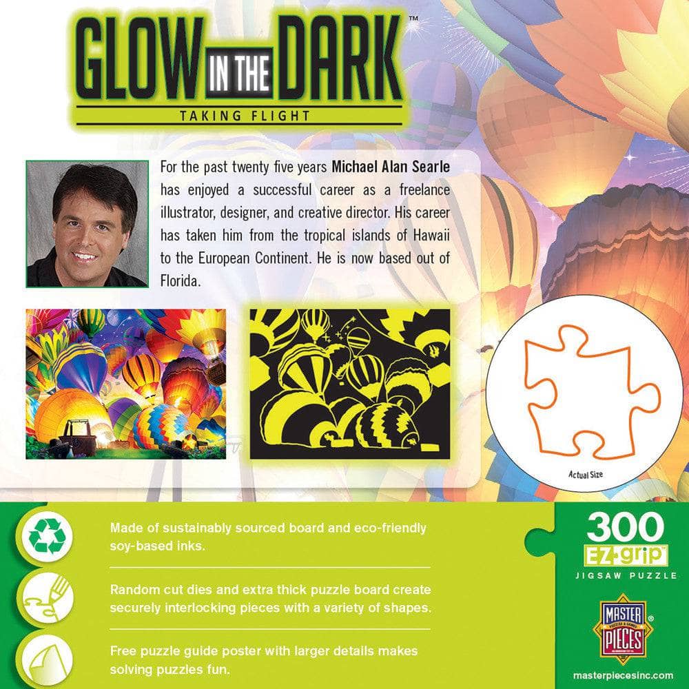 Glow in the Dark - Taking Flight 300 Piece EZ Grip Jigsaw Puzzle