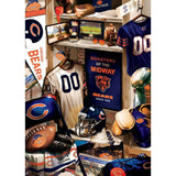 Chicago Bears - Locker Room 500 Piece Jigsaw Puzzle
