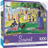 MasterPieces of Art - A Sunday on La Grande Jatte 1000 Piece Jigsaw Puzzle