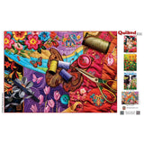 Quilted - Patchwork Gardens 1000 Piece Jigsaw Puzzle