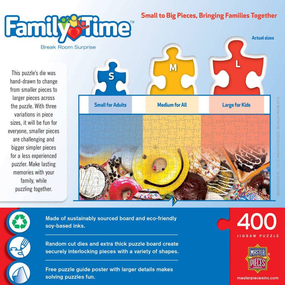 Family Time - Break Room Surprise 400 Piece Jigsaw Puzzle