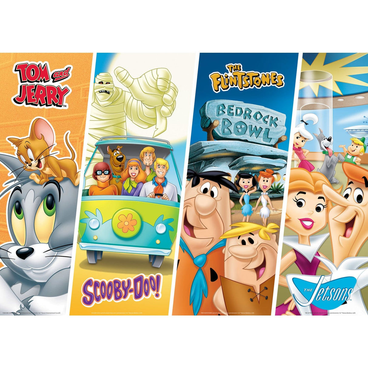 Cartoons - Hanna-Barbera Classics 500 Piece Jigsaw Puzzle