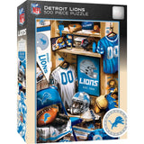 Detroit Lions - Locker Room 500 Piece Jigsaw Puzzle