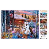 Happy Holidays - Winter Visitors 300 Piece EZ Grip Jigsaw Puzzle