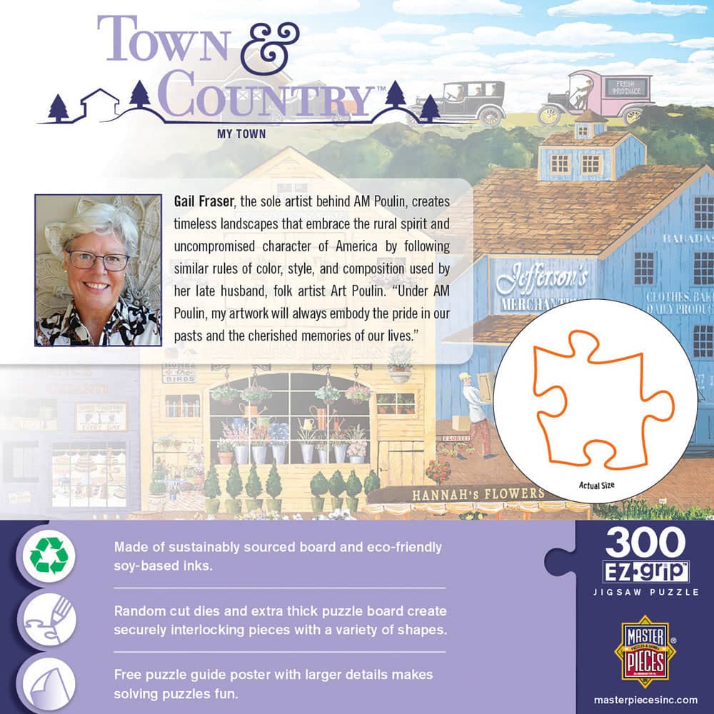 Town & Country - My Town 300 Piece EZ Grip Jigsaw Puzzle