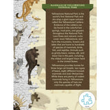 Mammals of Yellowstone National Park 1000 Piece Jigsaw Puzzle