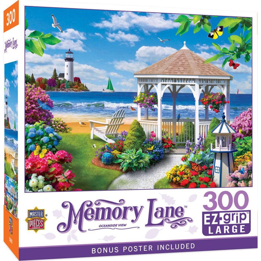 Memory Lane - Oceanside View 300 Piece EZ Grip Jigsaw Puzzle