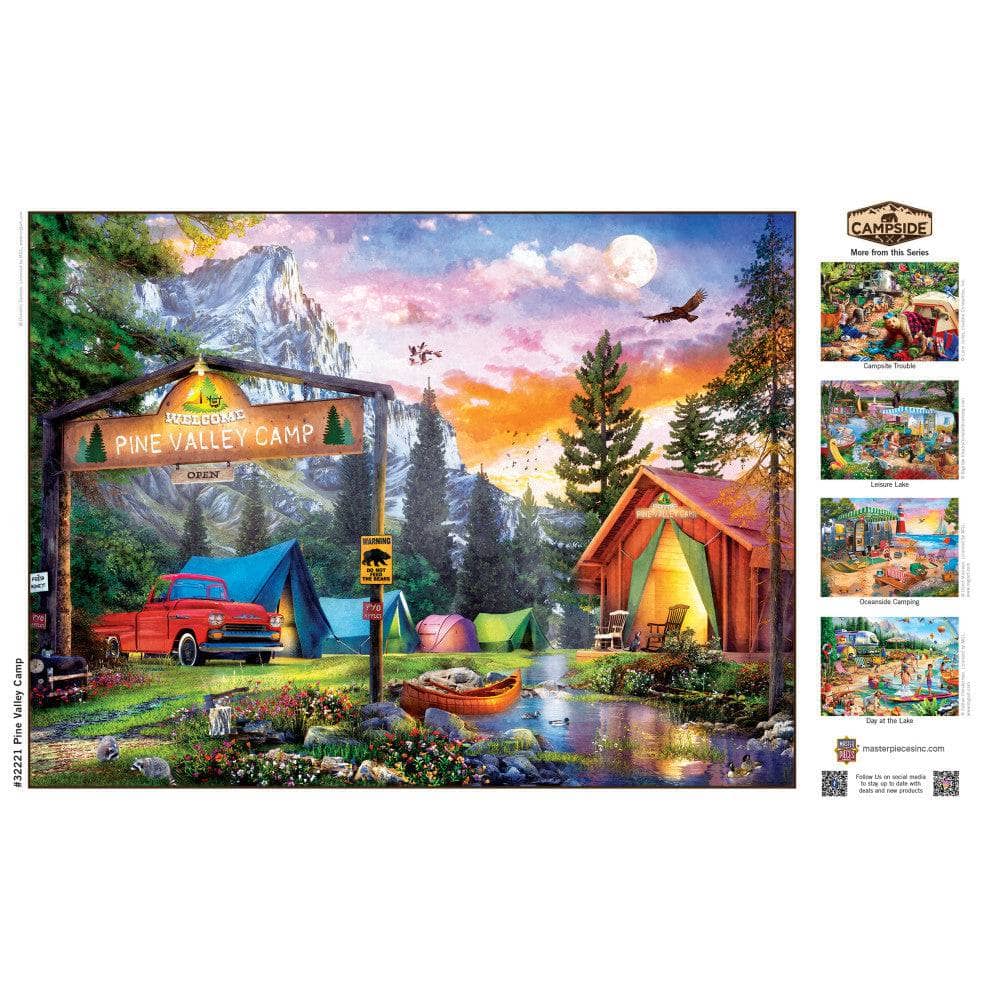 Campside - Pine Valley Camp 300 Piece EZ Grip Jigsaw Puzzle