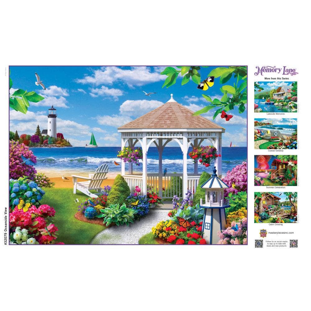 Memory Lane - Oceanside View 300 Piece EZ Grip Jigsaw Puzzle