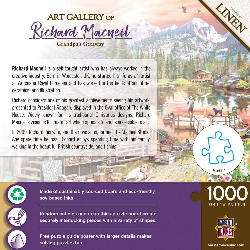 Art Gallery - Grandpa's Getaway 1000 Piece Jigsaw Puzzle