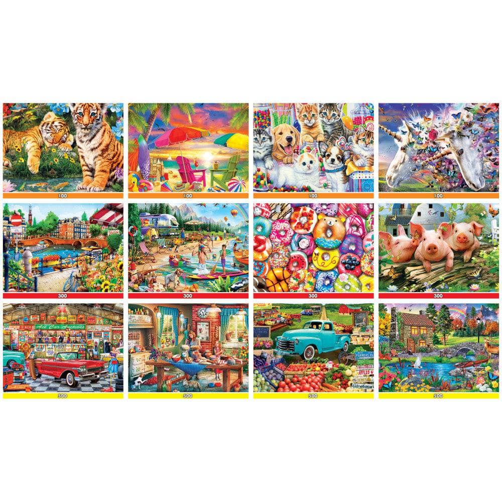 Artist Gallery Jigsaw Puzzle Collection Series 2 - 12 Pack