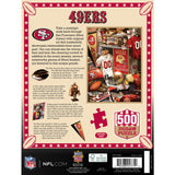 San Francisco 49ers - Locker Room 500 Piece Jigsaw Puzzle