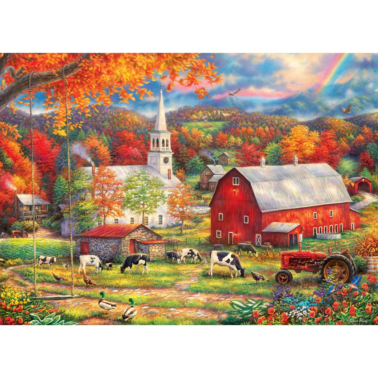 Art Gallery - Country Blessings 1000 Piece Jigsaw Puzzle