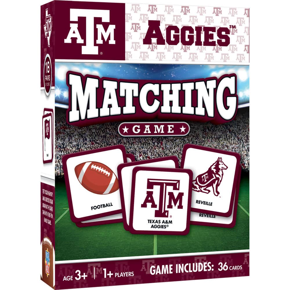 Texas A&M Aggies Matching Game