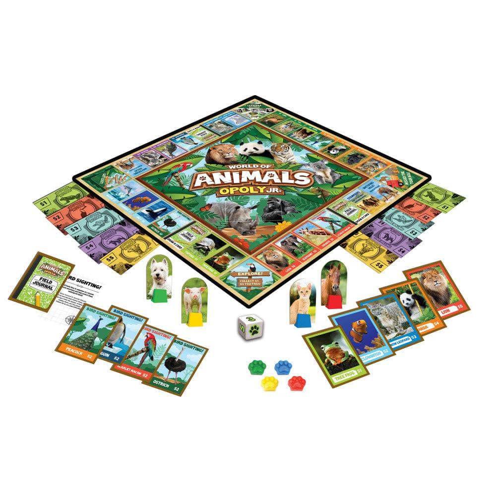 World of Animals Opoly Junior