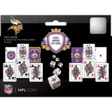 Minnesota Vikings - 2-Pack Playing Cards & Dice Set