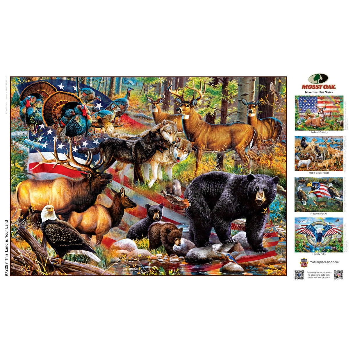 Mossy Oak - This Land is Your Land 1000 Piece Jigsaw Puzzle