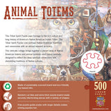 Tribal Spirit - Animal Totems 500 Piece Jigsaw Puzzle