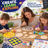 Solar System Mobile Wood Craft & Paint Kit
