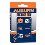 Auburn Tigers Dice Set - 19mm
