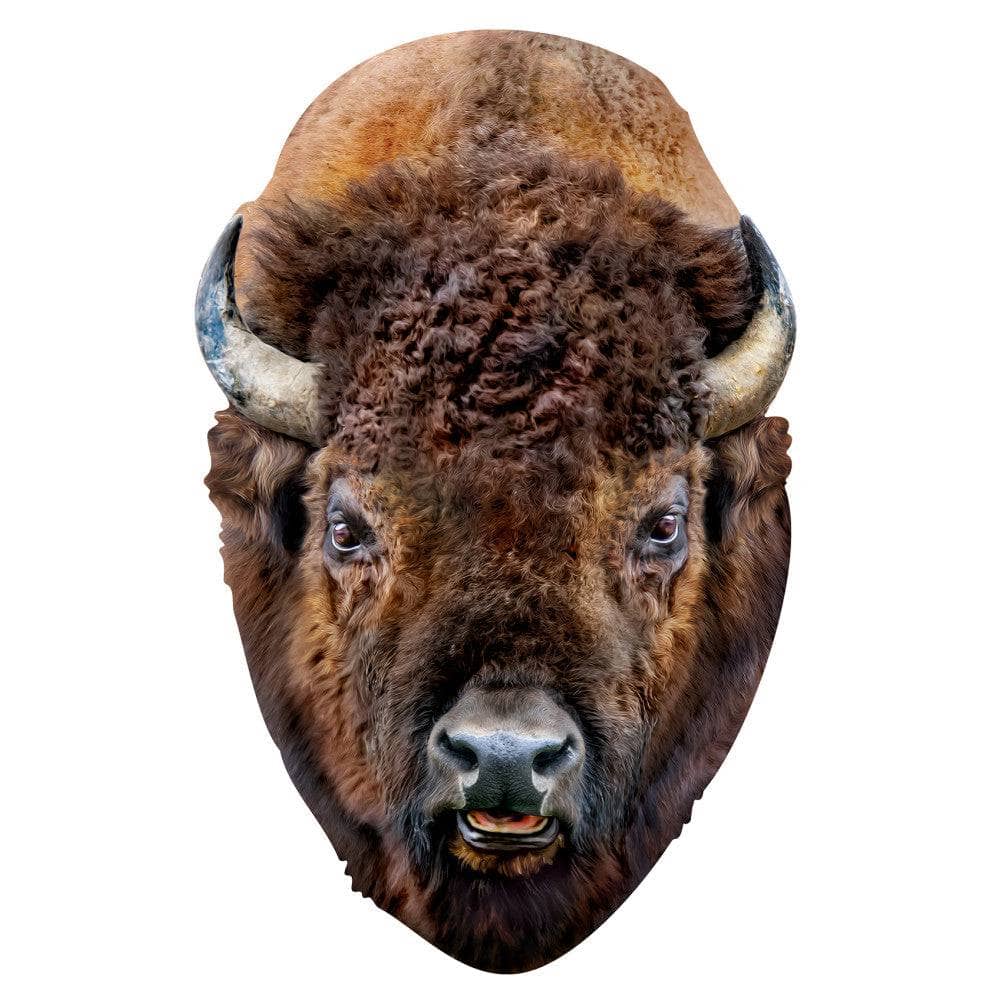 Bison 100 Piece Shaped Jigsaw Puzzle