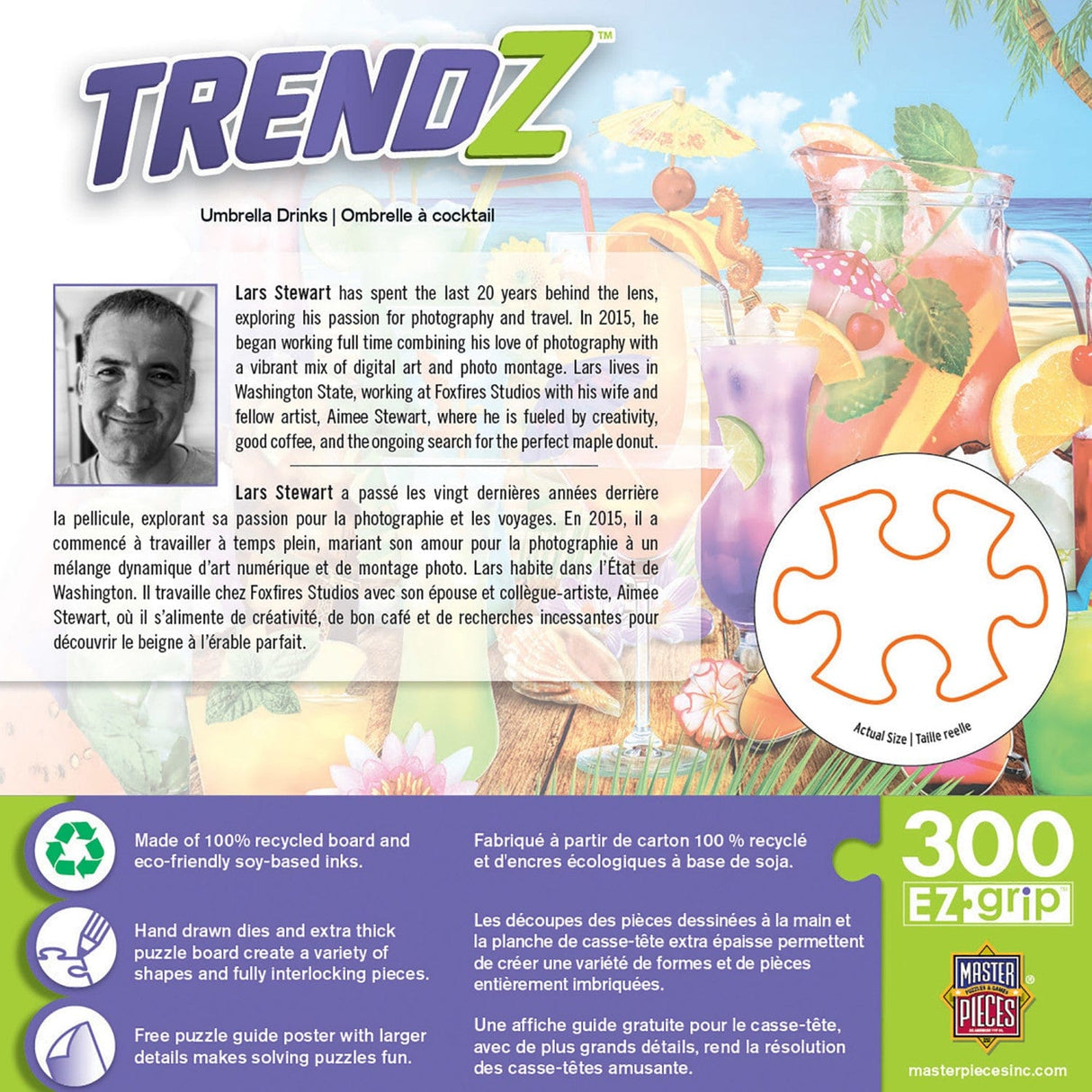 Trendz - Umbrella Drinks 300 Piece EZ Grip Jigsaw Puzzle