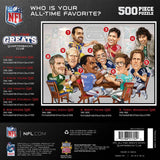 NFL All-Time Greats - Quarterbacks Club 500 Piece Jigsaw Puzzle