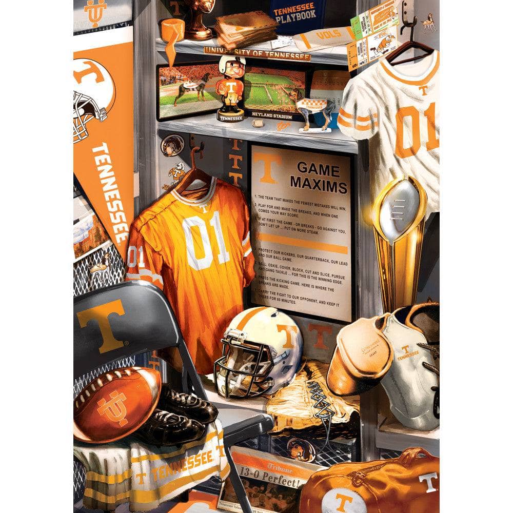 Tennessee Volunteers - Locker Room 500 Piece Jigsaw Puzzle