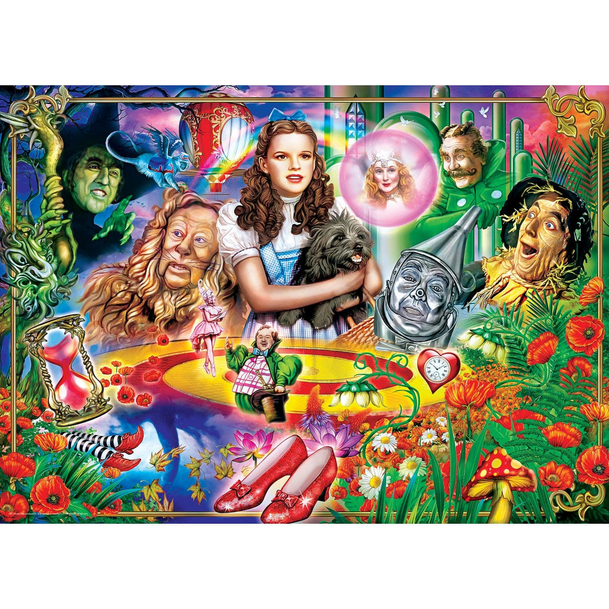 The Wizard of Oz - Magical Land of Oz 1000 Piece Jigsaw Puzzle