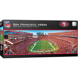 San Francisco 49ers - 1000 Piece Panoramic Jigsaw Puzzle - End View